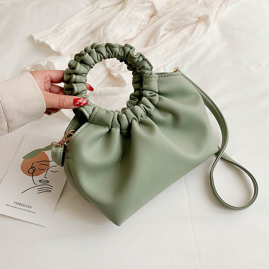 Western Style One-shoulder Bucket Bag