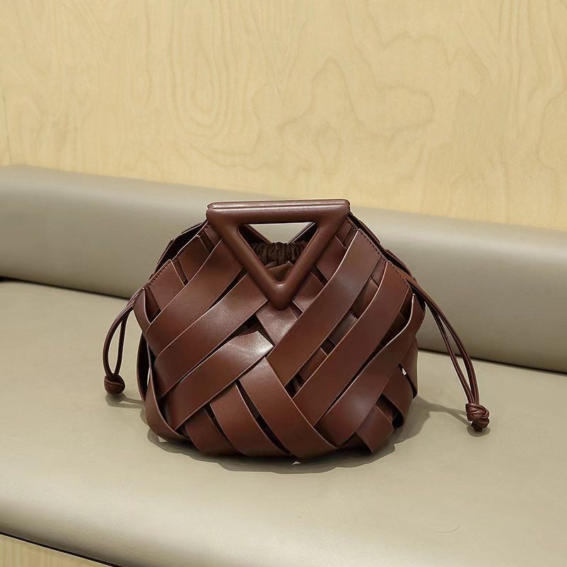 Triangle Magnetic Buckle Handbag