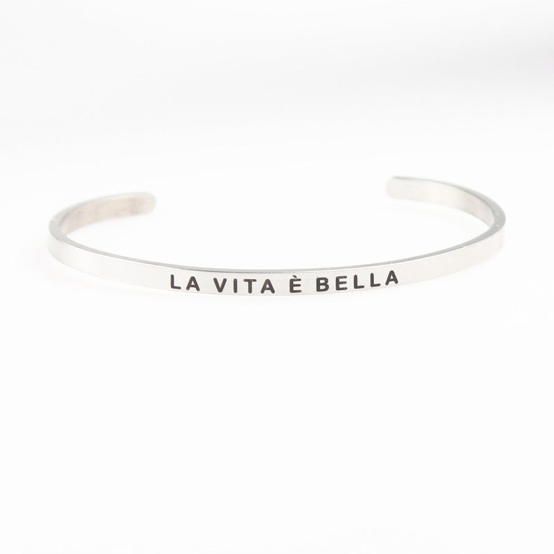 Affirmation Bracelet