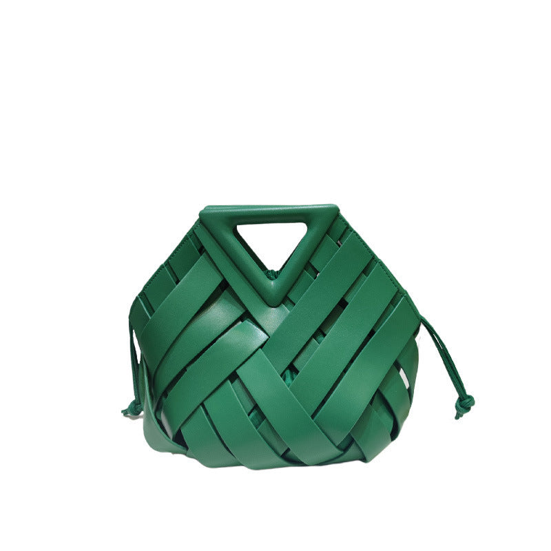 Triangle Magnetic Buckle Handbag