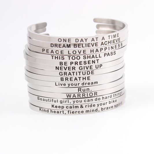 Affirmation Bracelet